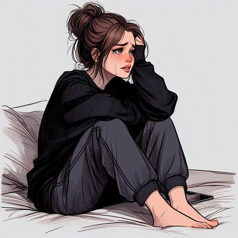 Sad Dp Girl