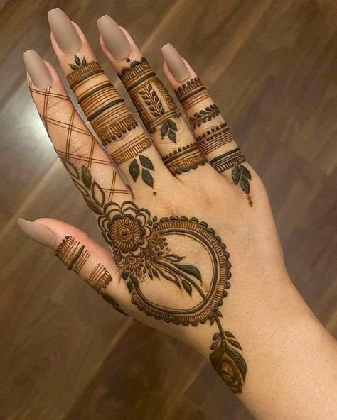 mehndi designs for fingers