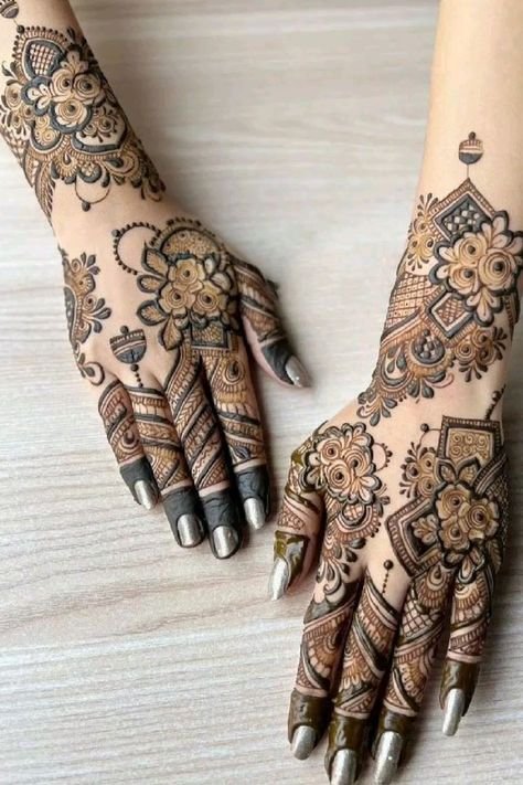 mehndi designs full hand