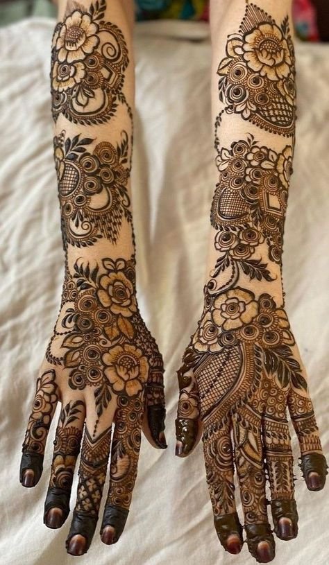mehndi designs full hand