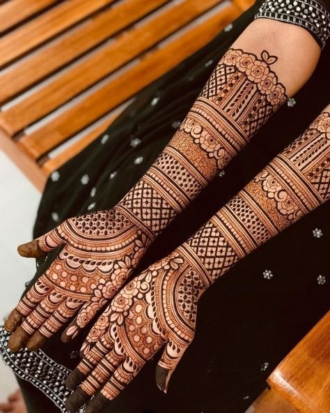 mehndi designs full hand