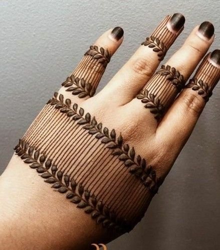 simple mehndi designs